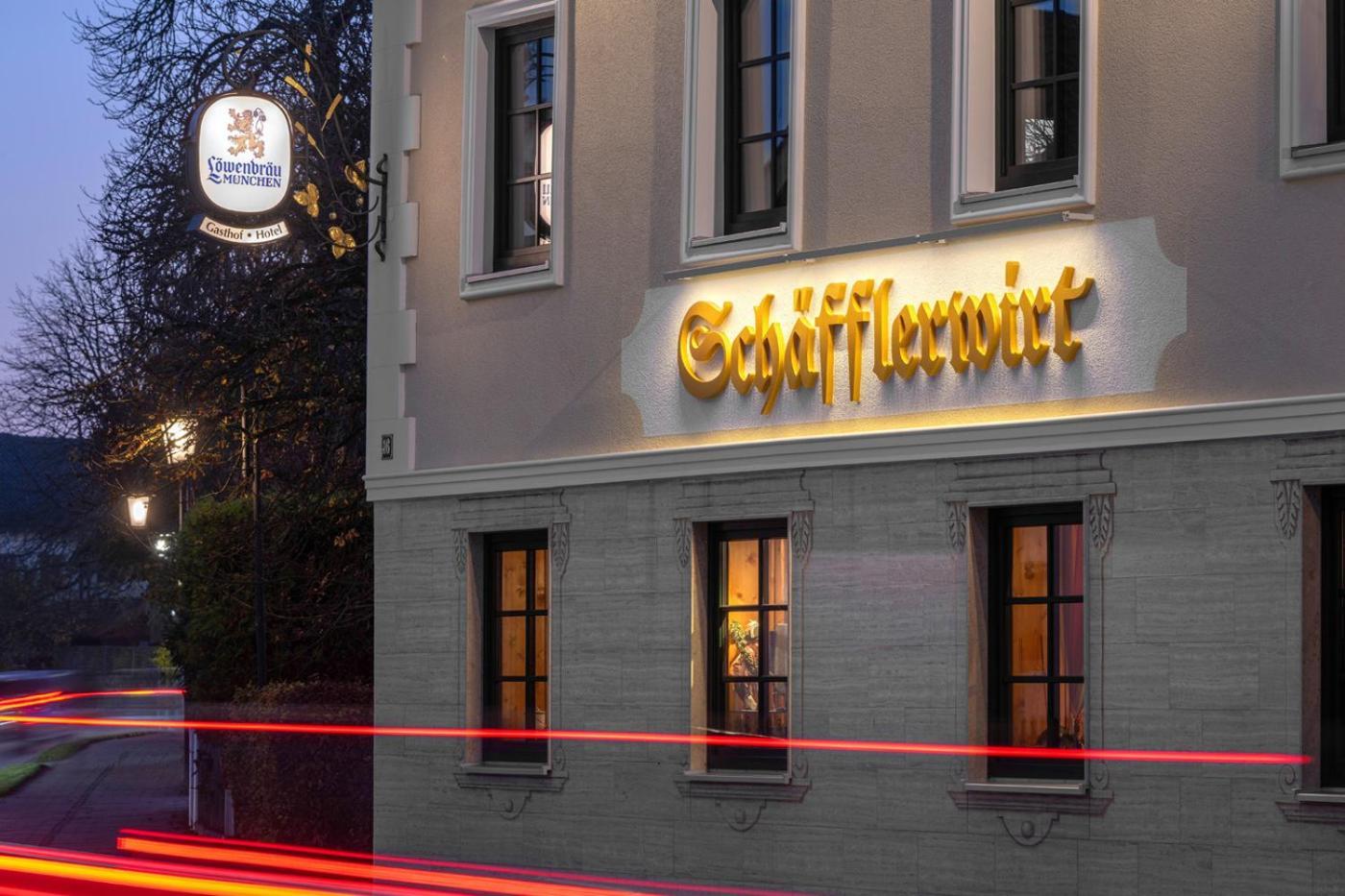 Hotel Schaefflerwirt آشايم المظهر الخارجي الصورة